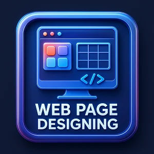 Icon for WEB PAGE DESIGNING