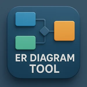 Canvas with entities connected by relationship diamonds