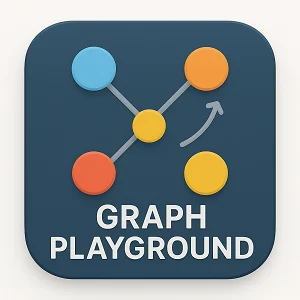 Canvas to draw nodes and edges for graph algorithms
