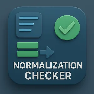 Step-by-step wizard checking database forms