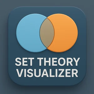 Interactive Venn diagram with intersecting circles